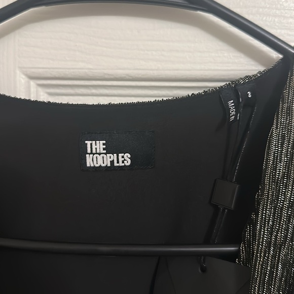 The Kooples Metallic Midi Dress - Picture 7 of 11